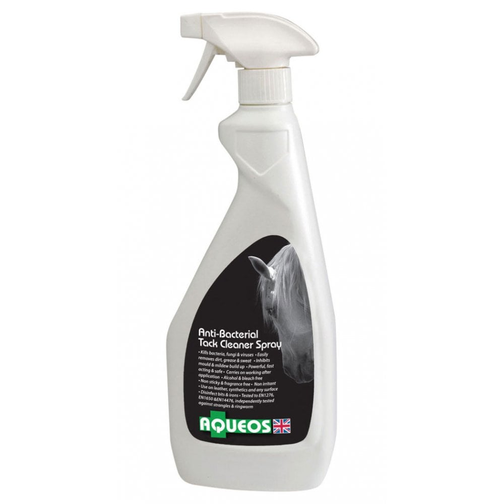 Aqueos Equine Anti-Bacterial Tack Cleaner Spray 750ml