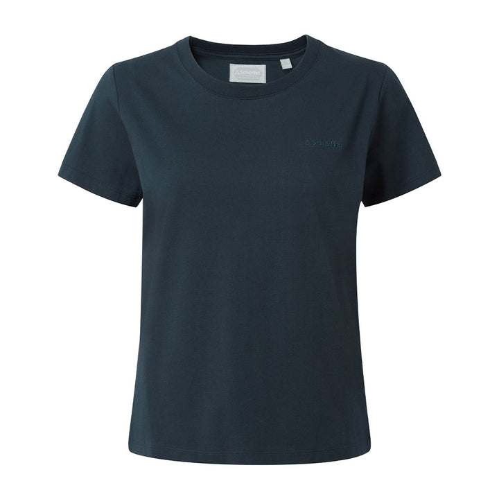 The Schoffel Ladies Tresco T Shirt in Navy#Navy