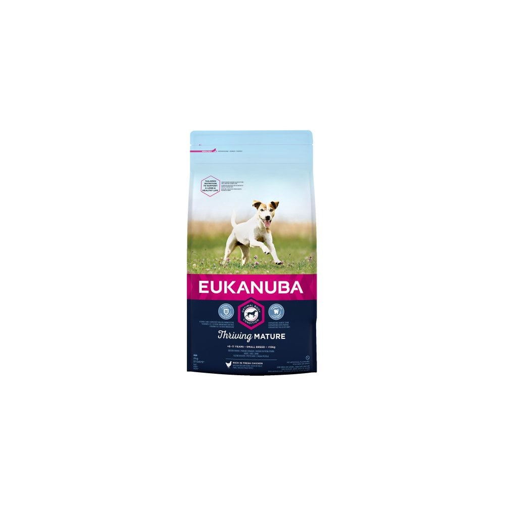 Eukanuba Thriving Mature Small Breed Dog Food with Chicken 2kg