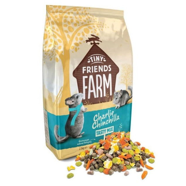 Tiny Friends Farm Charlie Chinchilla Food 850g