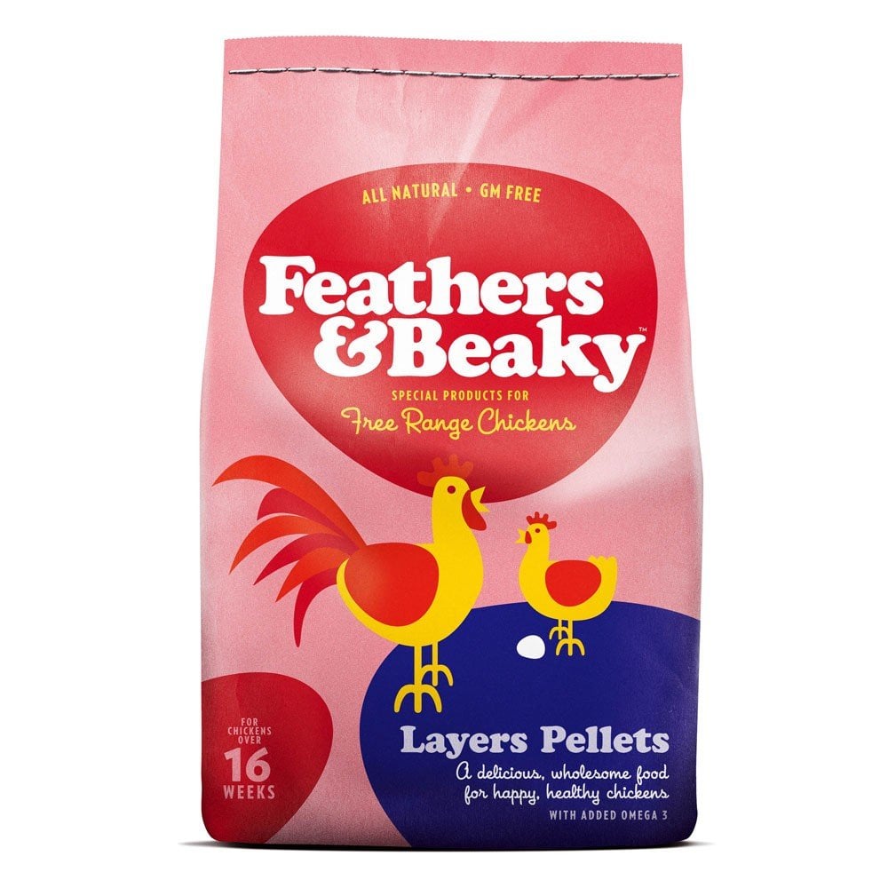 Feathers & Beaky Layers Pellets 15kg