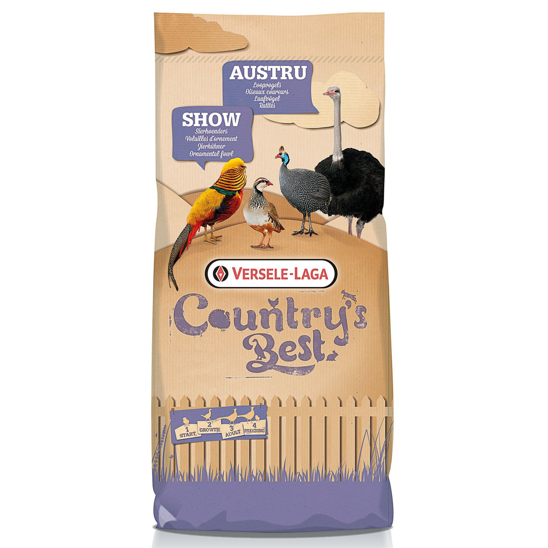 Versele-Laga Austru 1 & 2 Grower Pellet for Ostriches, Emus & Rheas 20kg