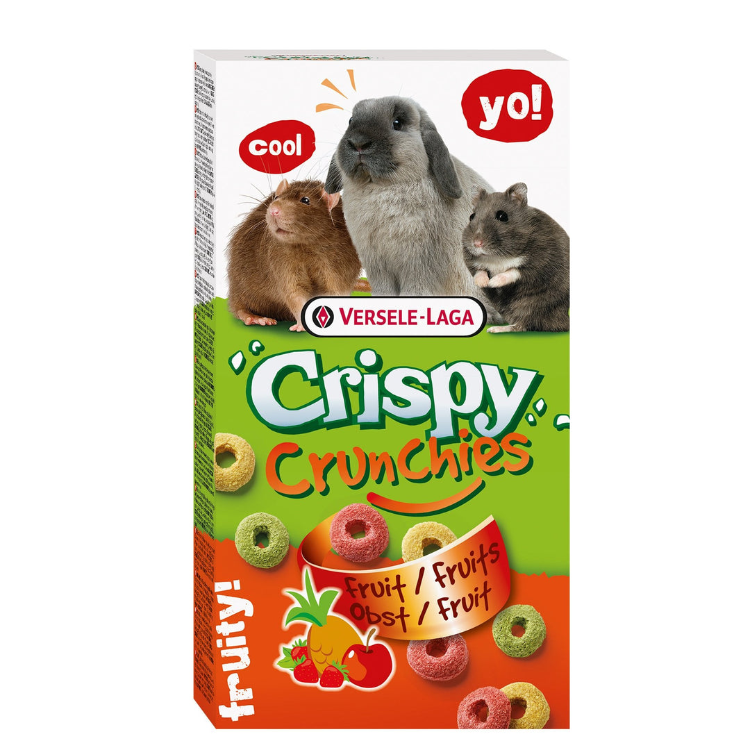 Versele-Laga Crispy Crunchies Fruit Treats for Small Animals 75g