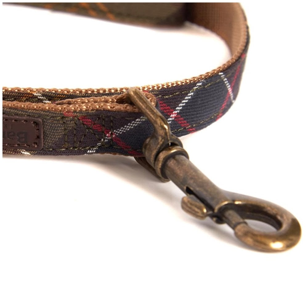 Barbour Classic Tartan Webbing Dog Lead