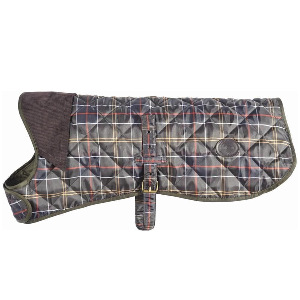 Barbour Quilted Classic Tartan Dog Coat