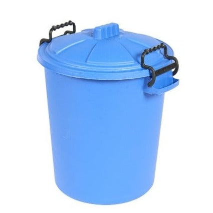 The Heavy Duty Dustbin & Lid Clip in Blue#Blue