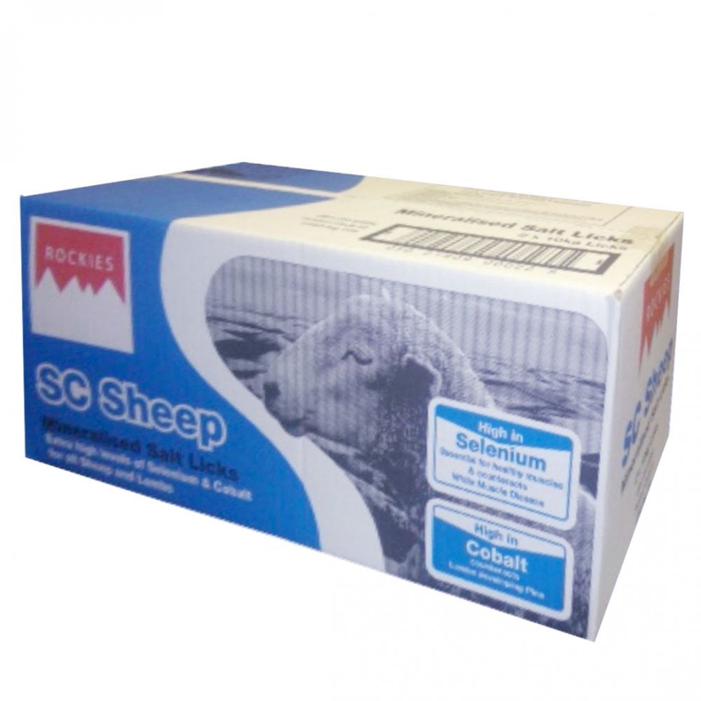 Rockies SC Sheep Mineral Lick Twin Pack 20kg