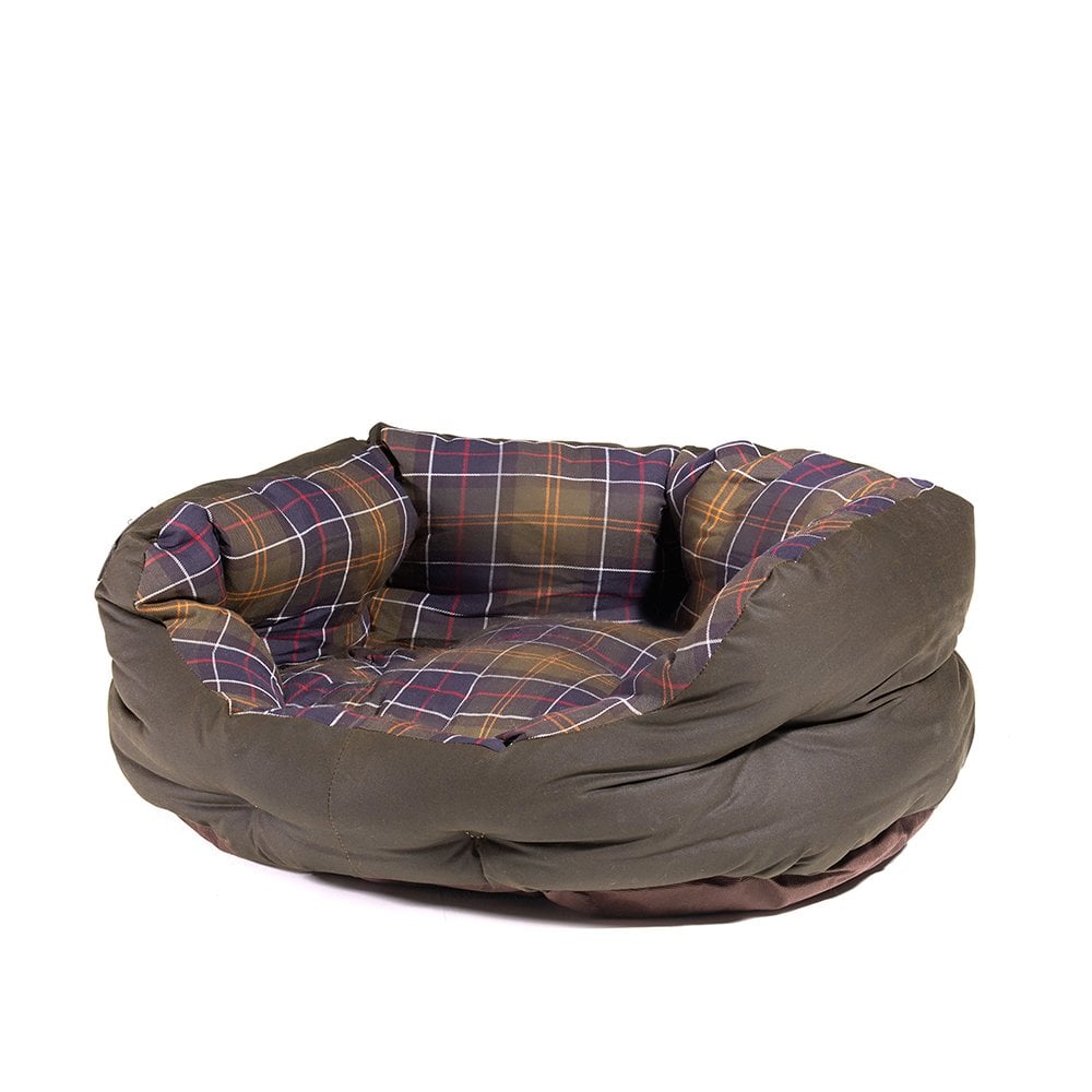 Barbour Wax/Cotton Tartan Dog Bed