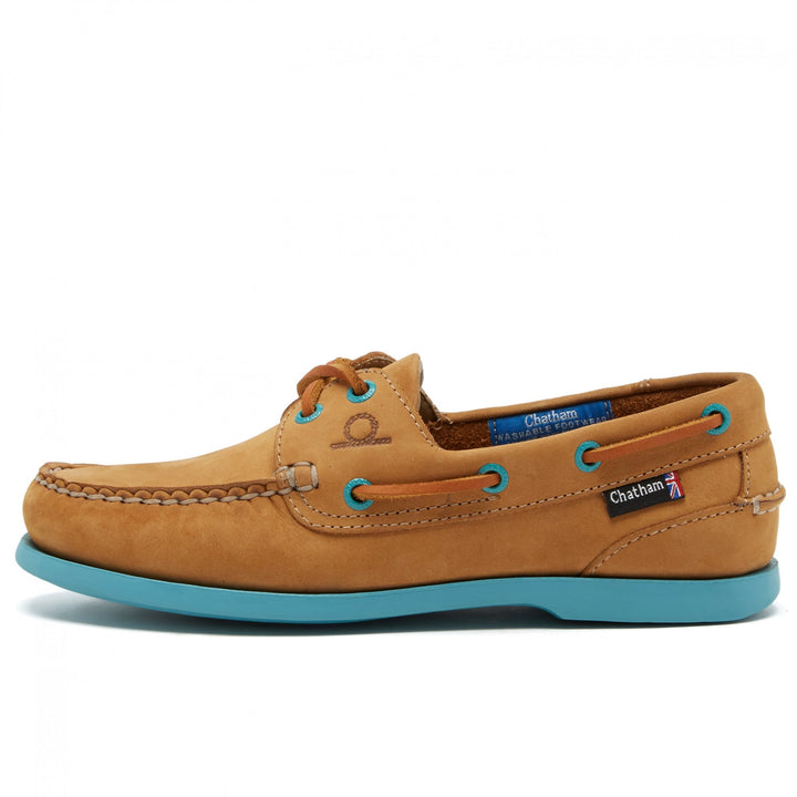 Chatham Ladies Pippa II G2 Deck Shoe#Tan