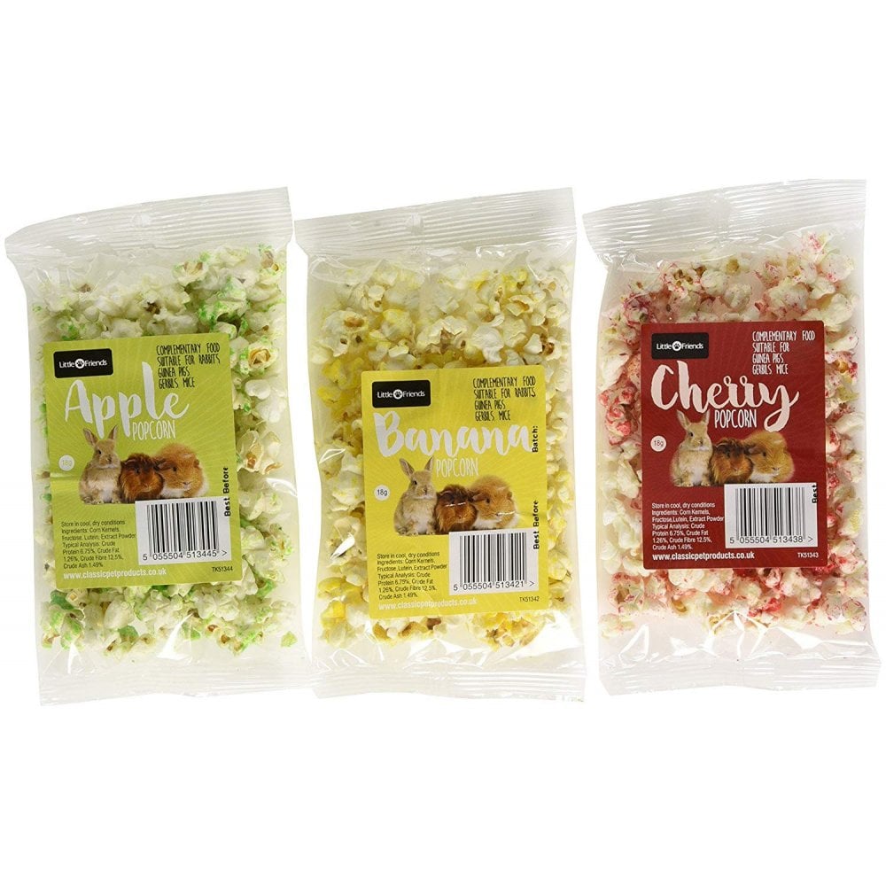 Little Friends Popcorn Treat for Small Animals