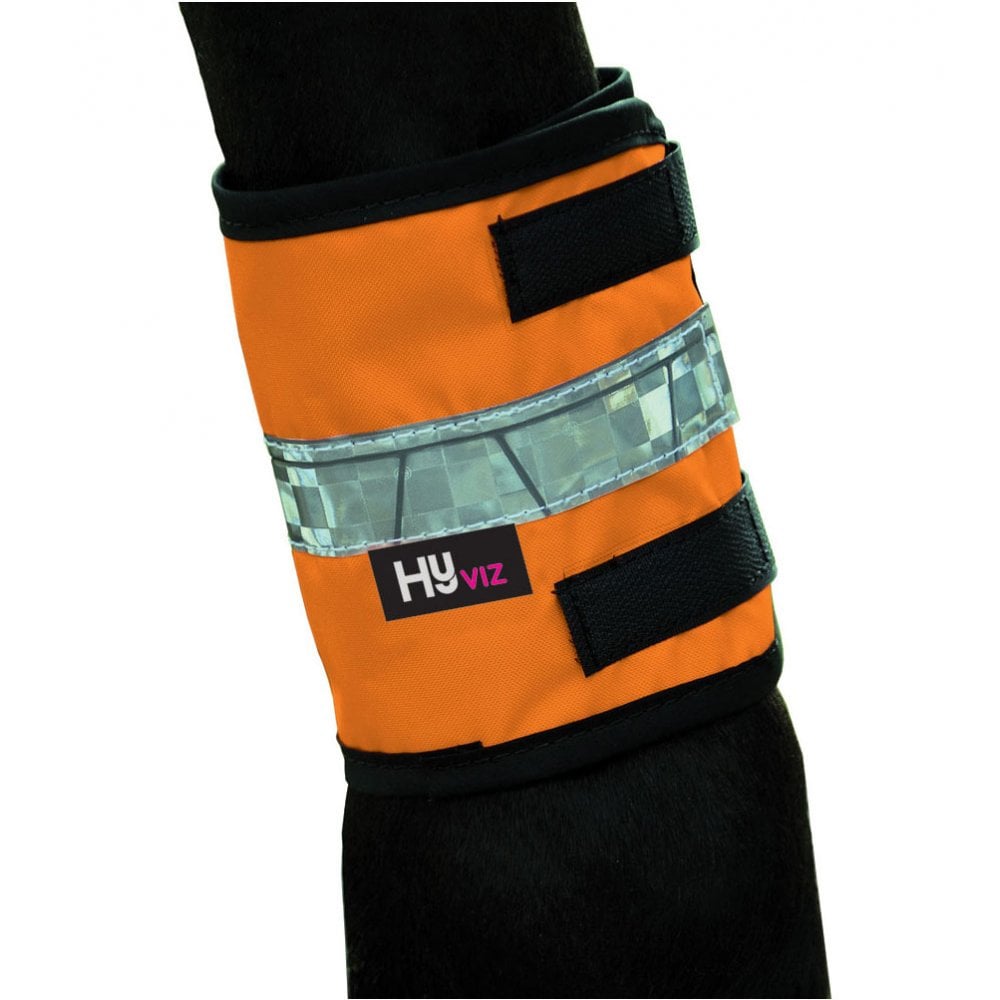 The HyViz Leg Bands in Orange#Orange