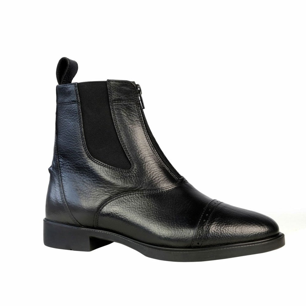 The Brogini Ladies Chelmsford Jodhpur Boot in Black#Black