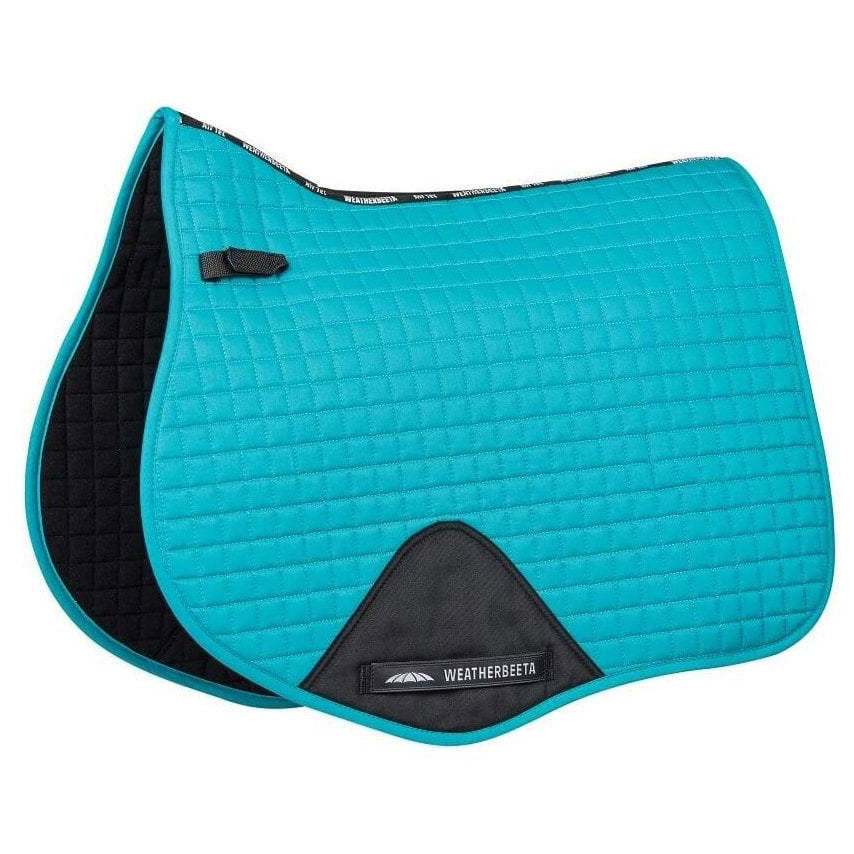 The Weatherbeeta Prime All Purpose Saddle Pad in Turquoise#Turquoise