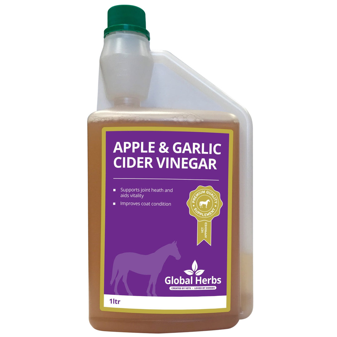 Global Herbs Apple & Garlic Cider Vinegar 1L