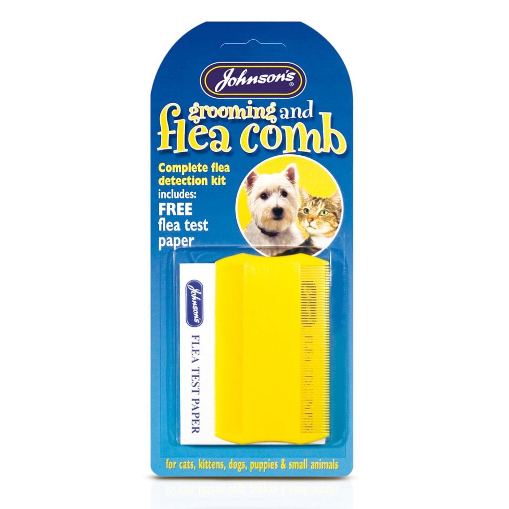 Johnsons Flea & Grooming Comb + Detection Kit