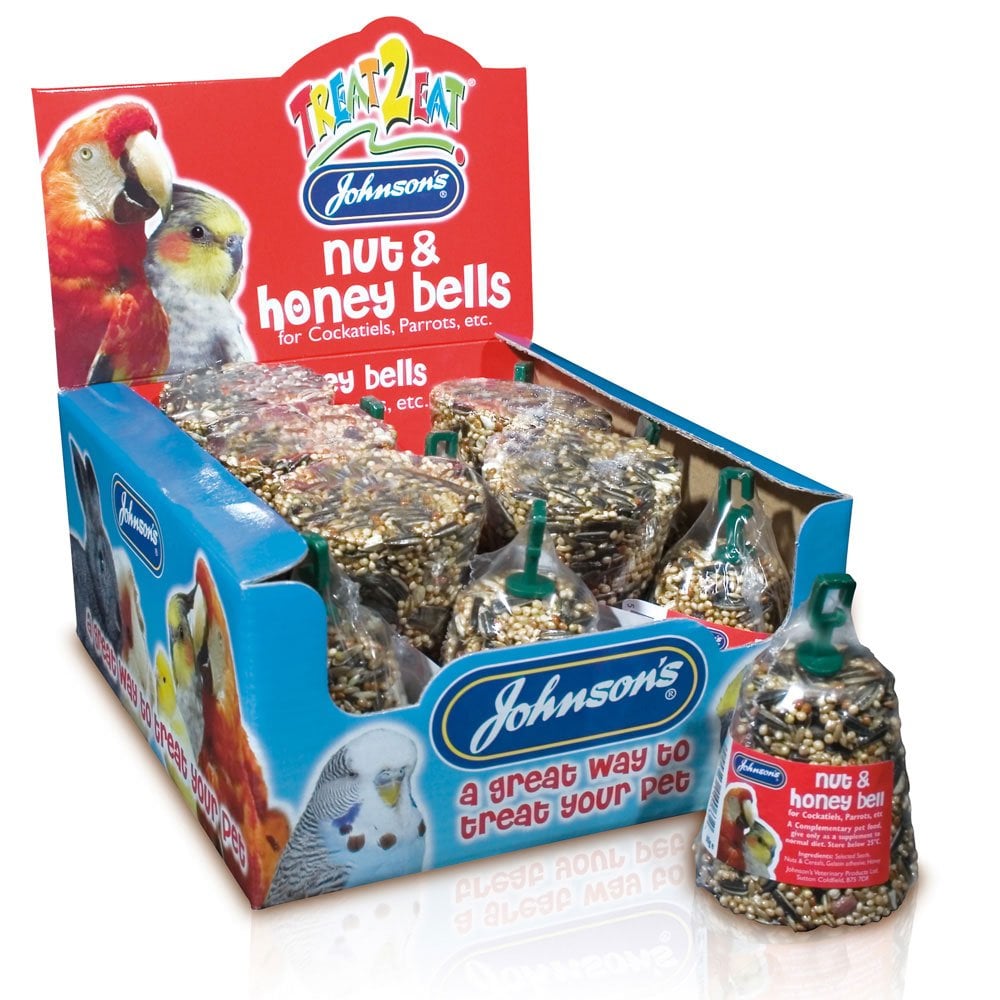 Johnsons Cockatiel Nut & Honey Seed Bell