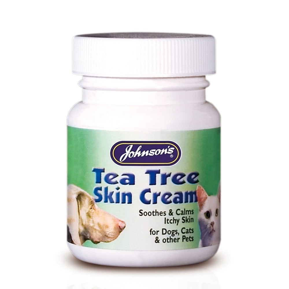 Johnsons Tea Tree Skin Cream Dogs & Cats 50g