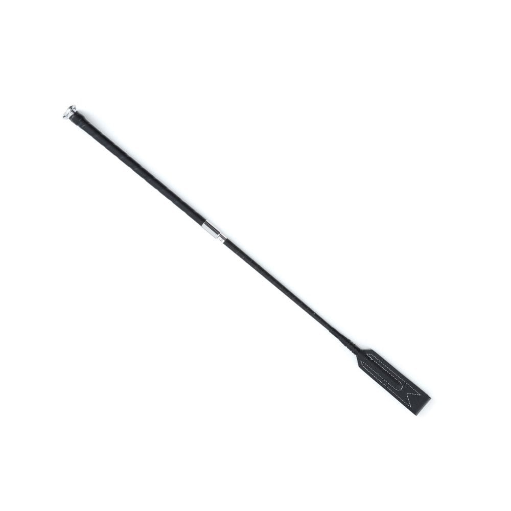 The Premier Equine Volterra Jumping Whip in Black#Black