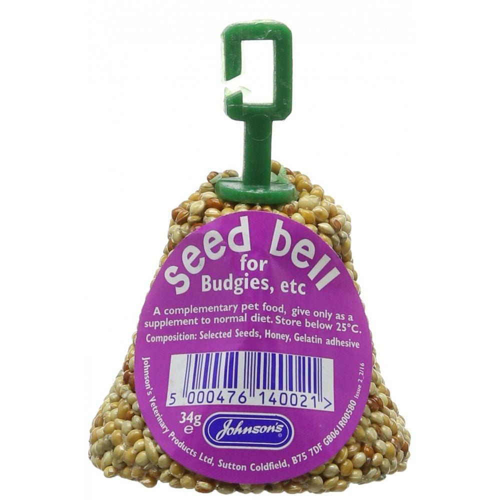 Johnsons Budgie Seed Bell 34g
