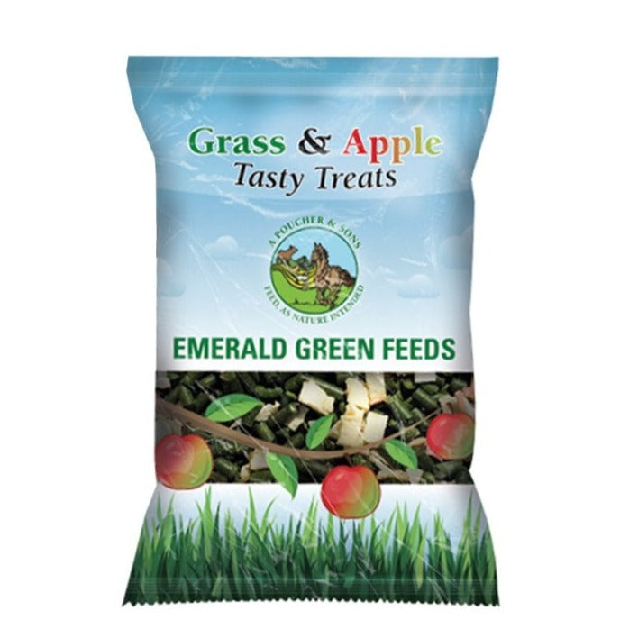 Emerald Green Grass & Apple Tasty Treats 225g