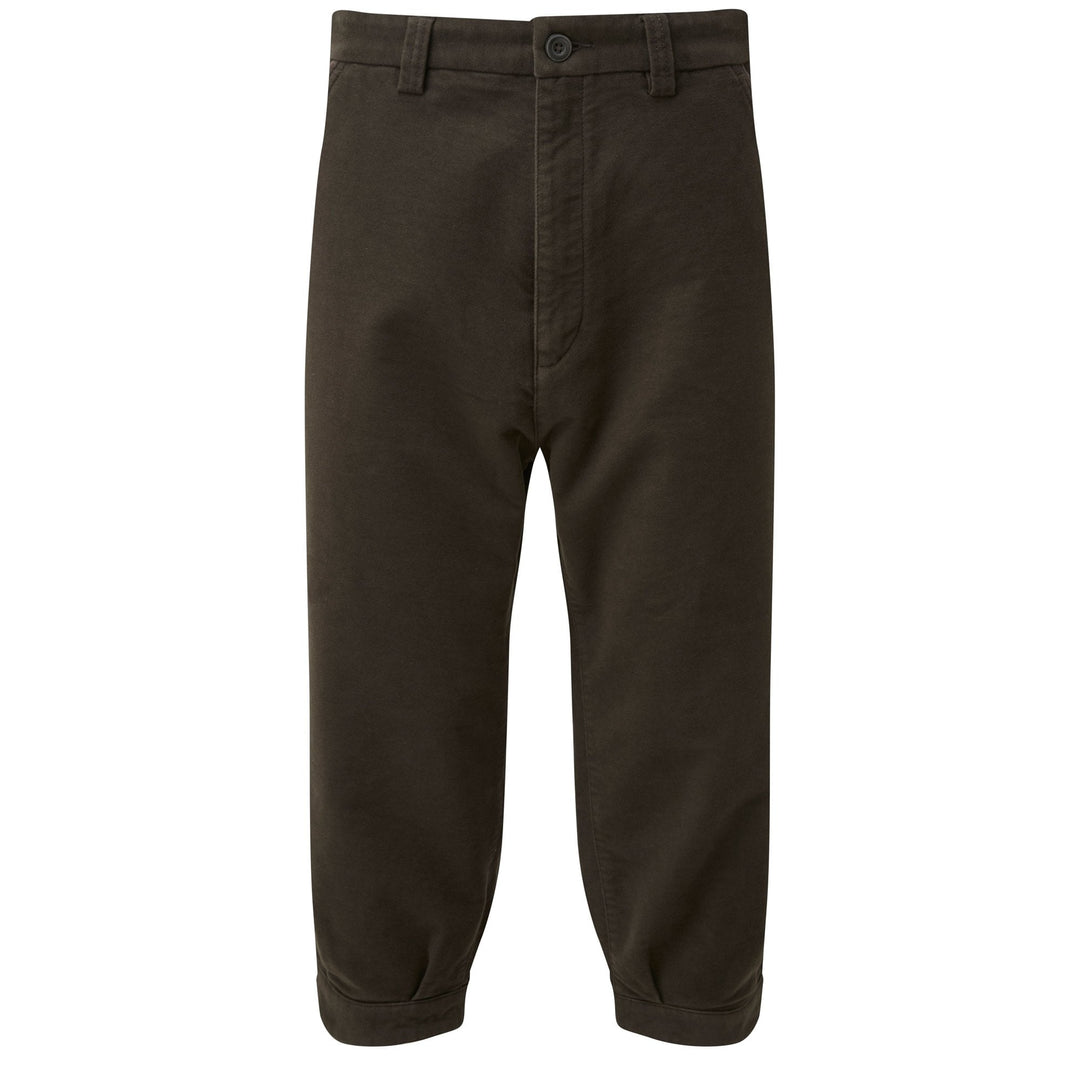 The Schoffel Mens Moleskin Breeks in Dark Green#Dark Green