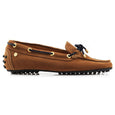 The Fairfax & Favor Ladies Henley Driving Shoes in Brown#Brown