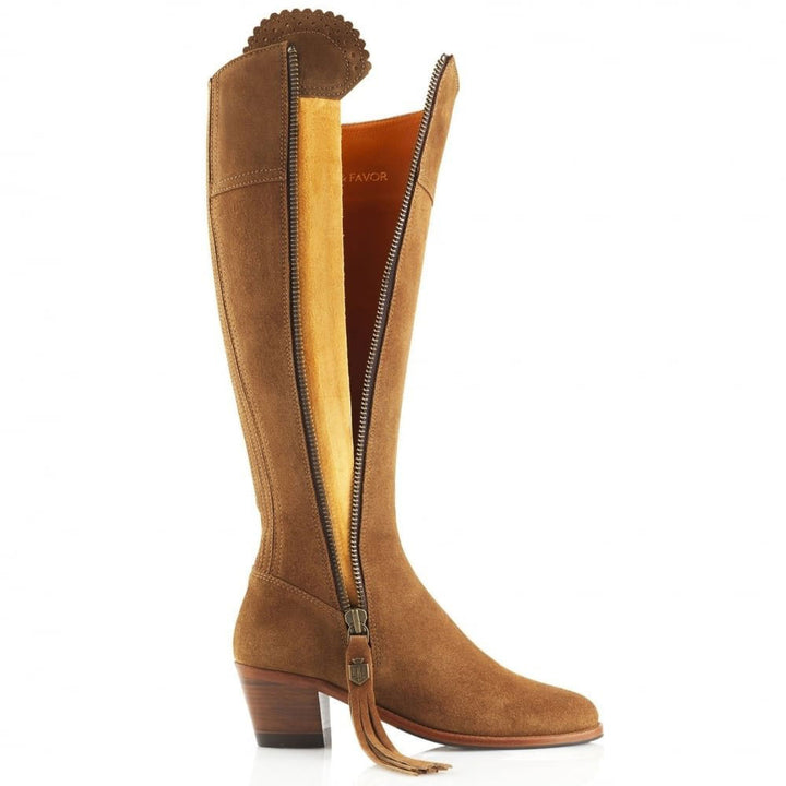Fairfax & Favor Ladies Regina Suede Heeled Boot