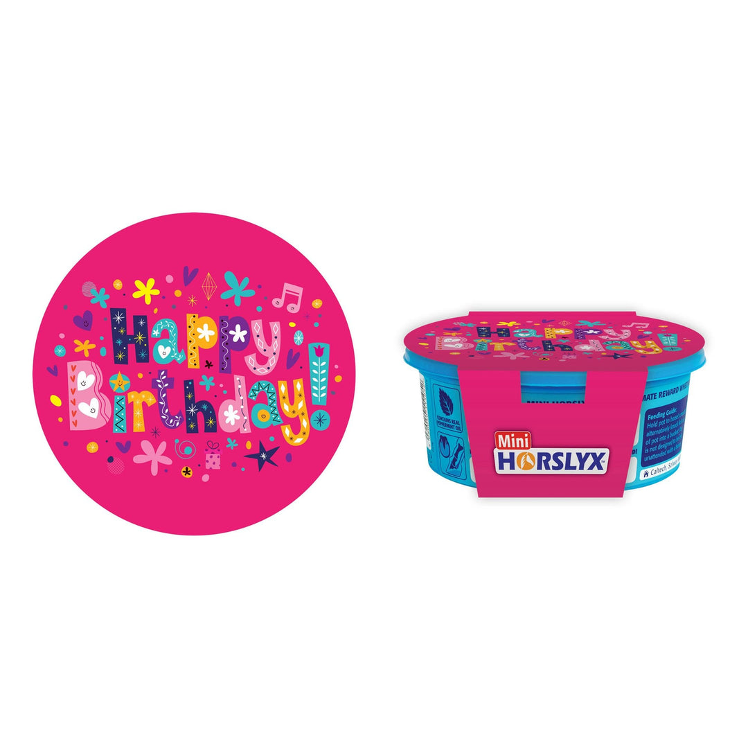 Horslyx Minilick Happy Birthday Gift Sleeve