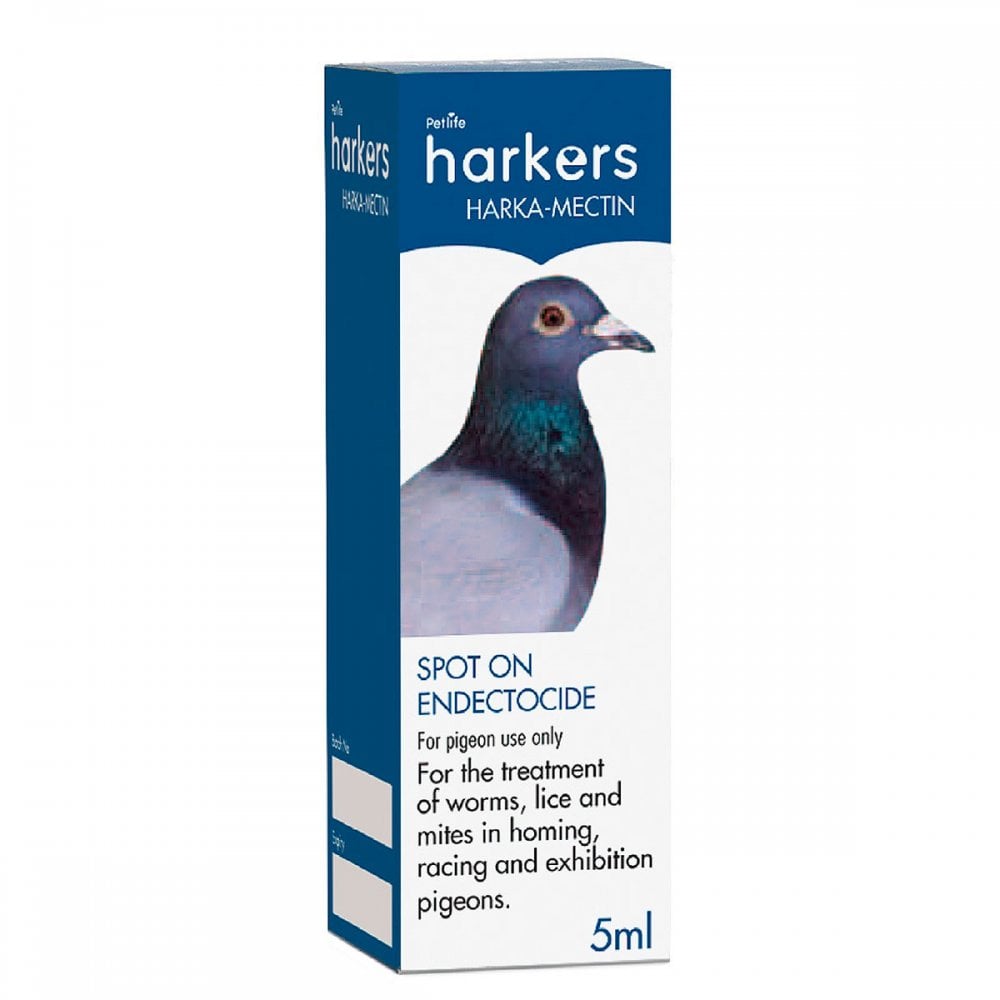 Harkers Harkamectin Liquid Spot-On Endectocide for Pigeons 5ml