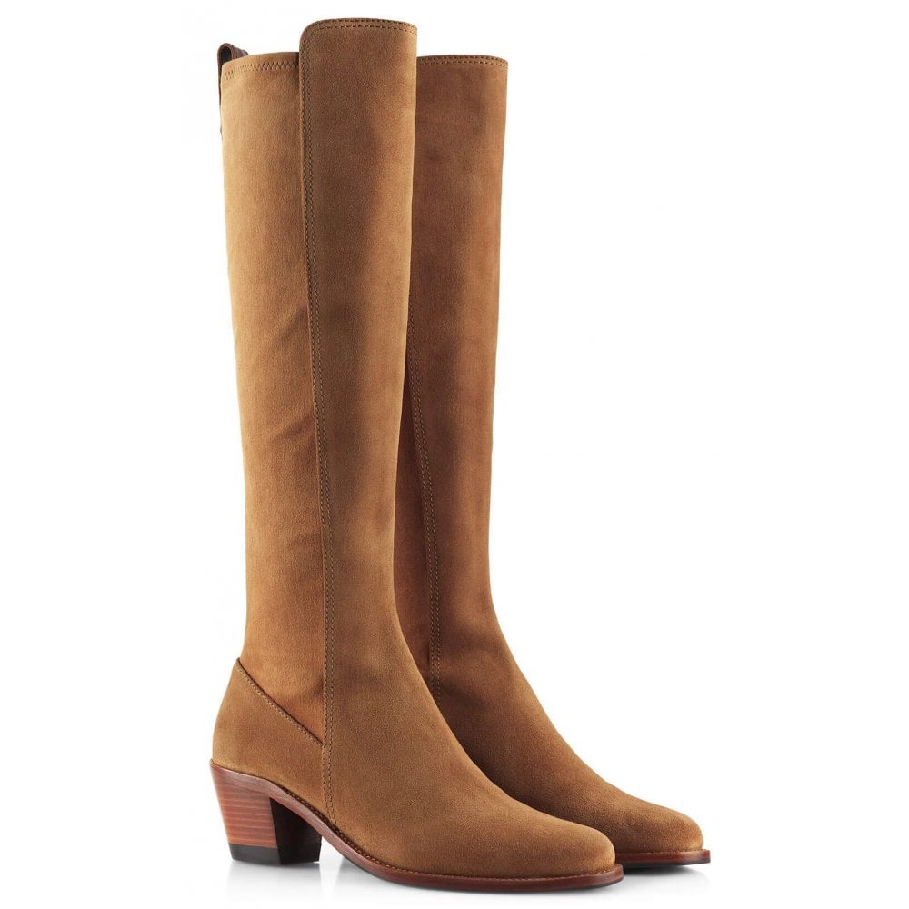 Fairfax & Favor Ladies Belgravia Stretch Suede Boot