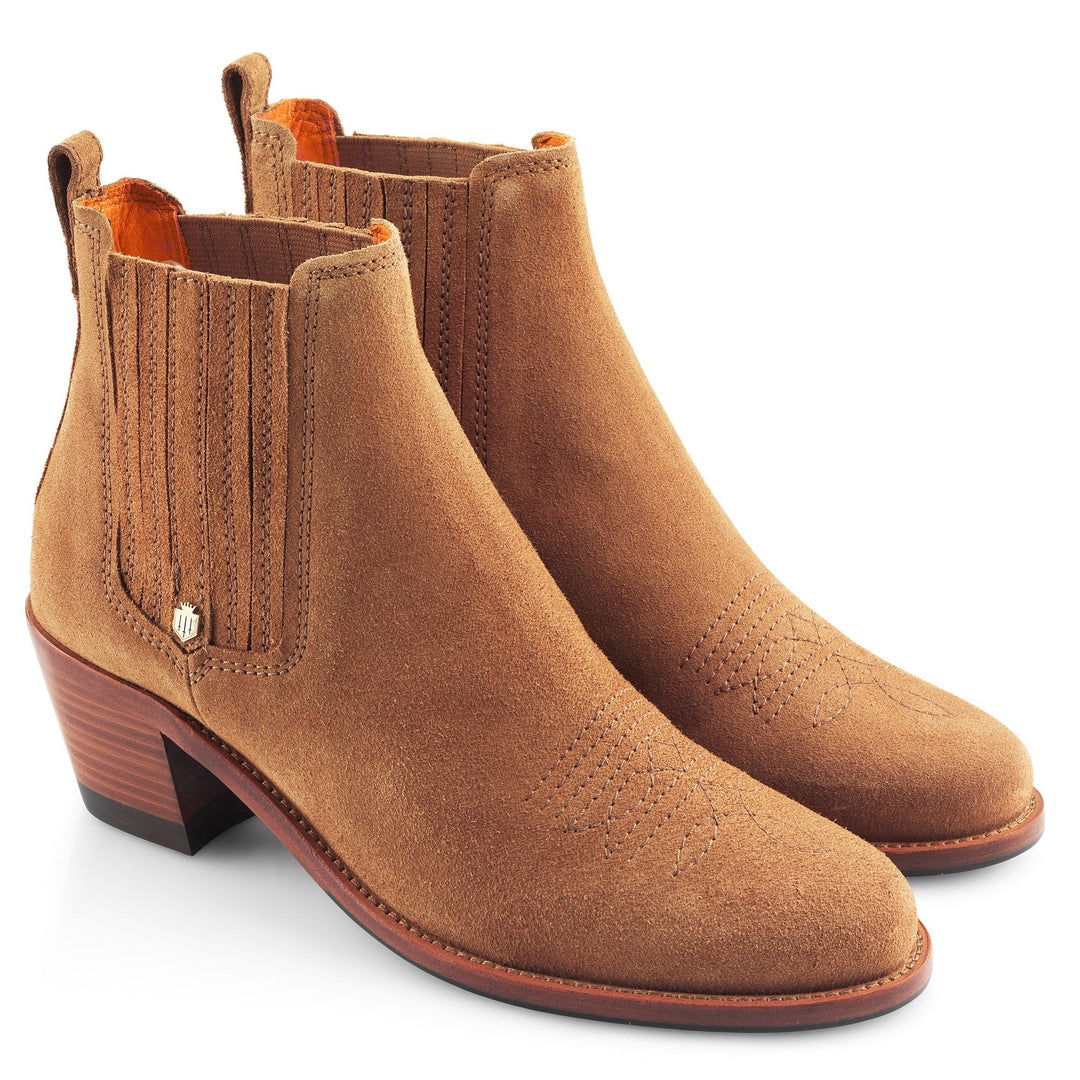 Fairfax & Favor Ladies Rockingham Suede Ankle Boot