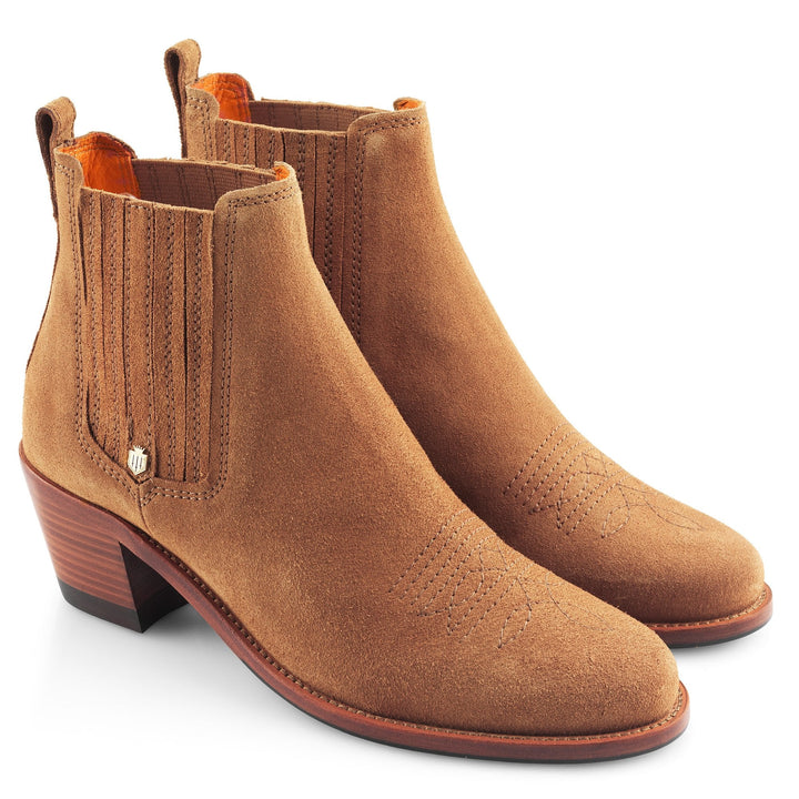 Fairfax & Favor Ladies Rockingham Suede Ankle Boot