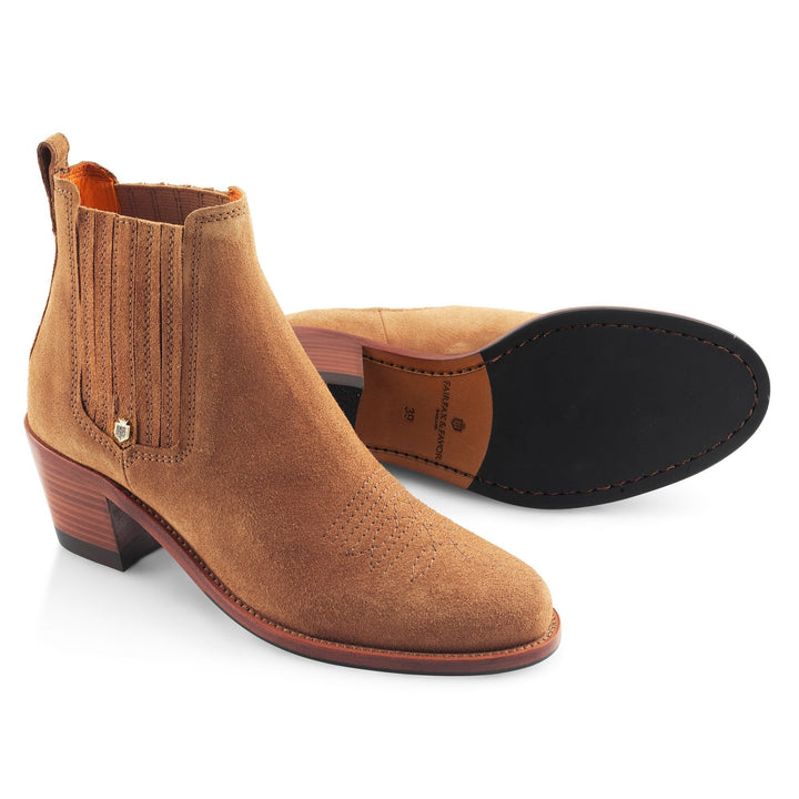 Fairfax & Favor Ladies Rockingham Suede Ankle Boot