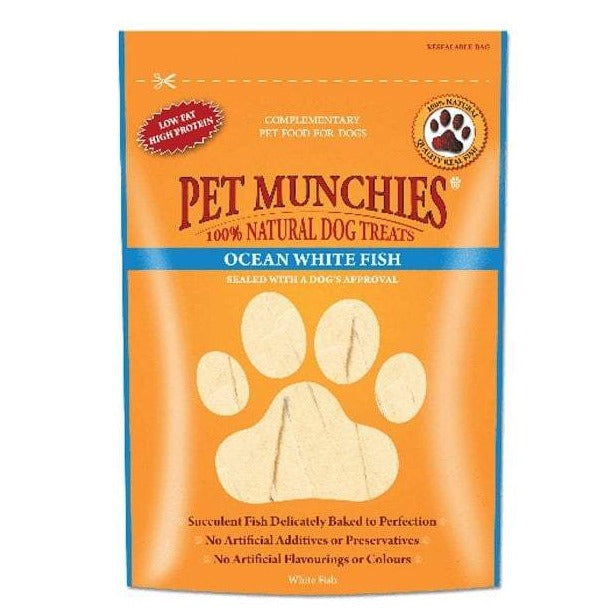 Pet Munchies Dog Treats Fish 100g