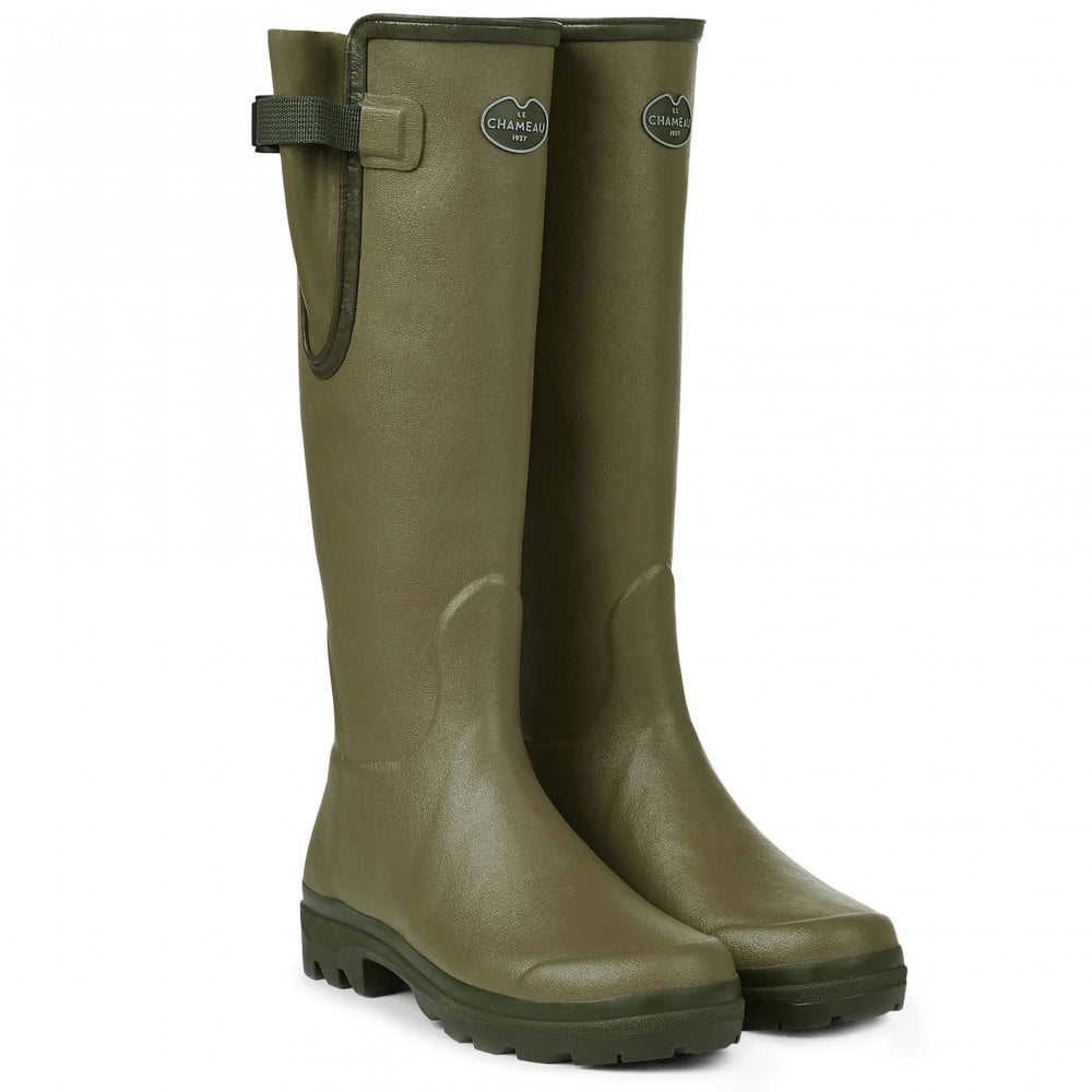 Le Chameau Ladies Vierzon Jersey Lined Wellies