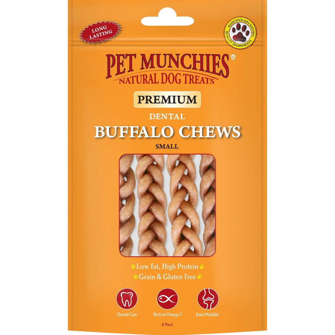 Pet Munchies Small Buffalo Chews 55g