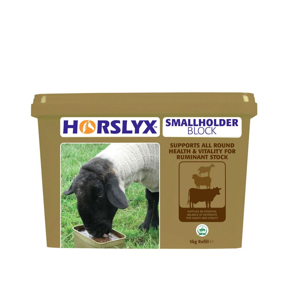 Horslyx Smallholder Block Mineral Lick 5kg