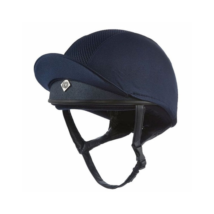 The Charles Owen Pro II Plus Skull in Navy#Navy