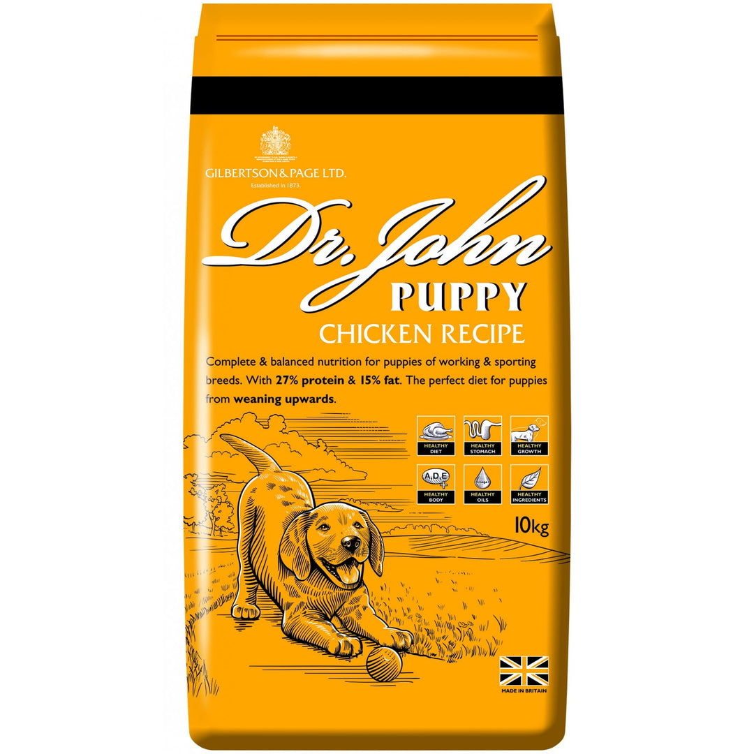 Dr John Puppy Food with Chicken 10kg