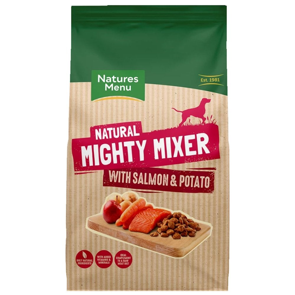 Natures Menu Mighty Mixer with Salmon & Potato 2kg