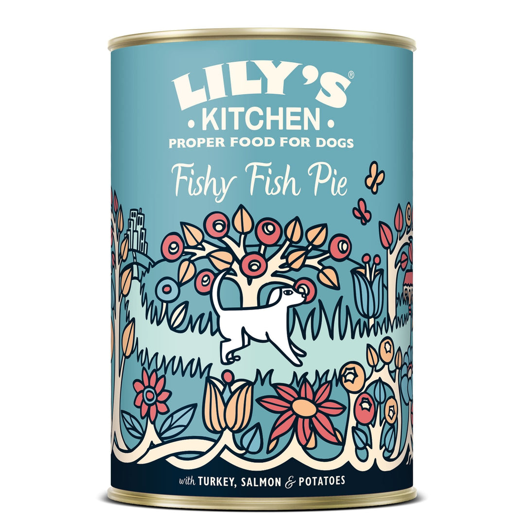 Lily's Kitchen Grain Free Fishy Fish Pie for Dogs 400g