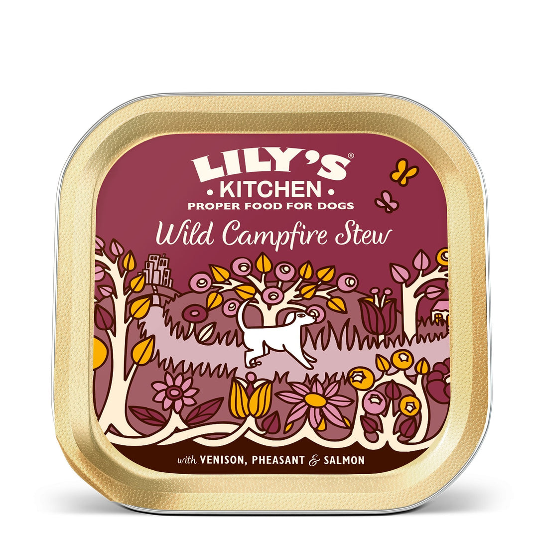 Lily's Kitchen Wild Campfire Stew Grain Free Dog Food 150g