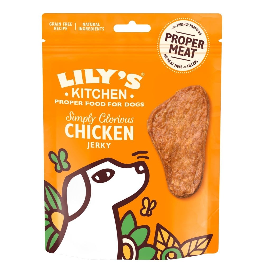 Lily's Kitchen Simply Glorious Chicken Jerky Dog Treats 70g