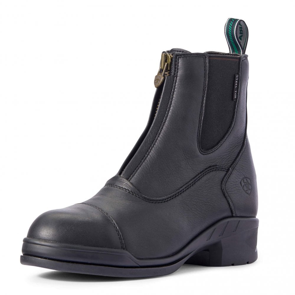 Ariat Ladies Heritage IV Steel Toe Zip Front Paddock Book