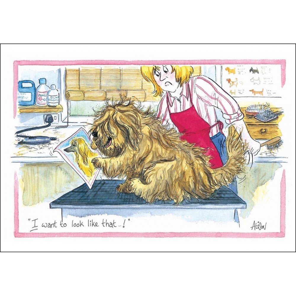 Splimple "I Want To Look Like That" Greetings Card