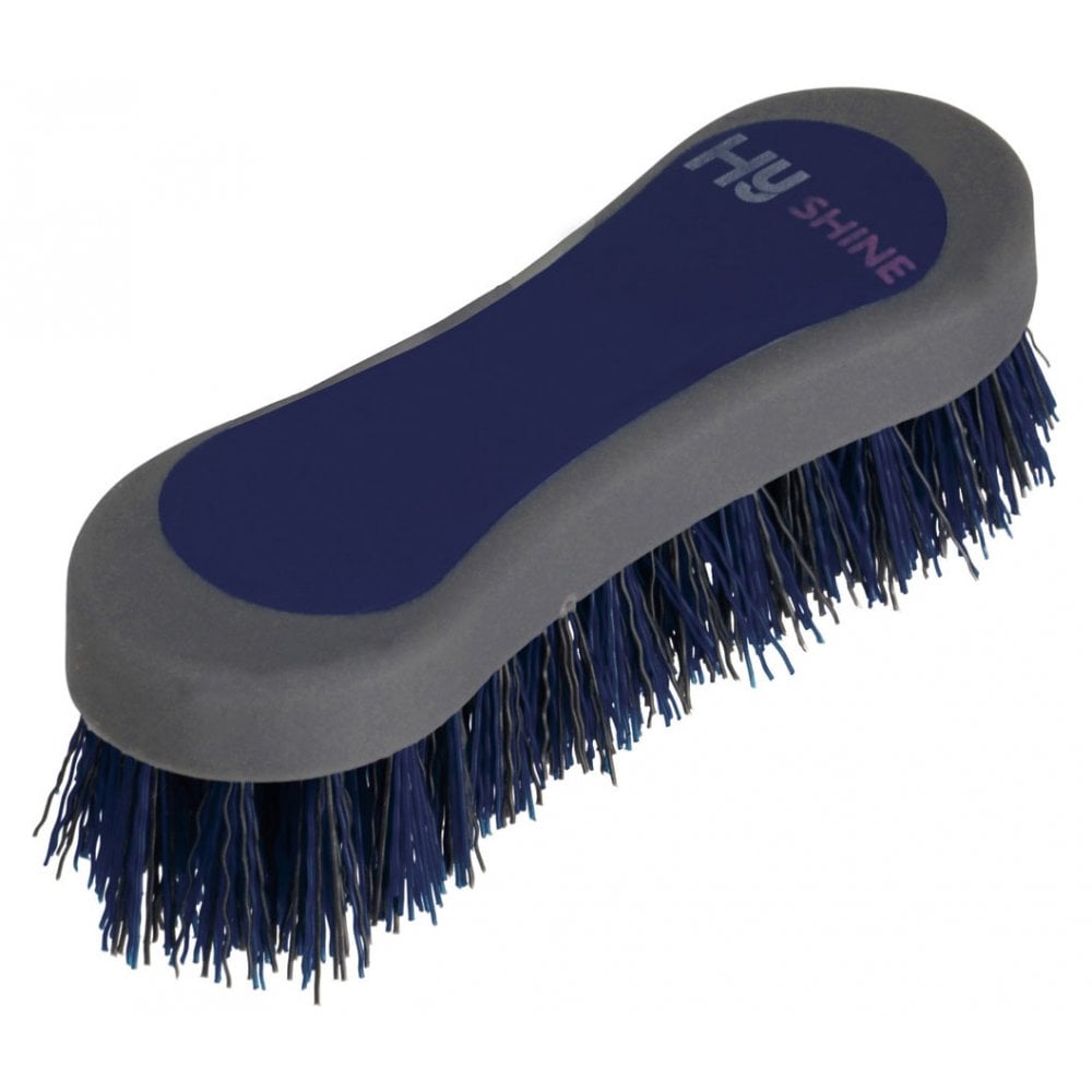 The Hy Sport Active Groom Hoof Brush in Navy#Navy