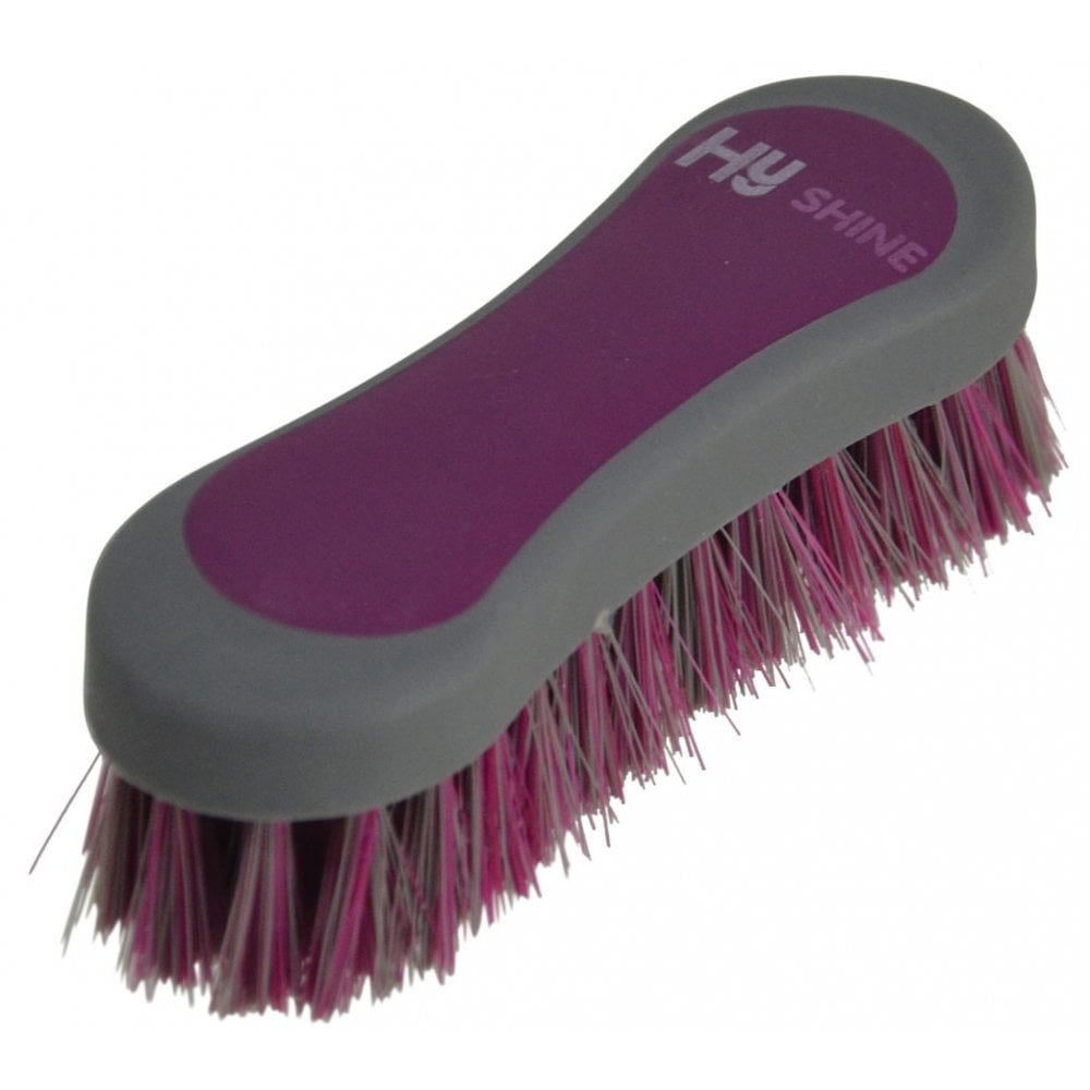 The Hy Sport Active Groom Face Brush in Purple#Purple
