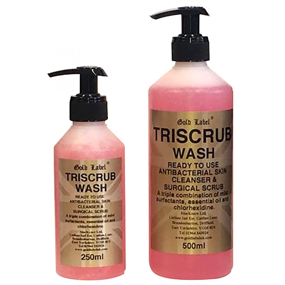 Gold Label Triscrub Wash 250ml
