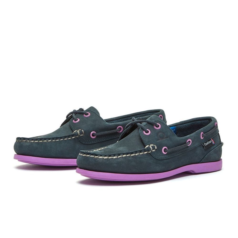 Chatham Ladies Pippa II G2 Deck Shoe#Navy