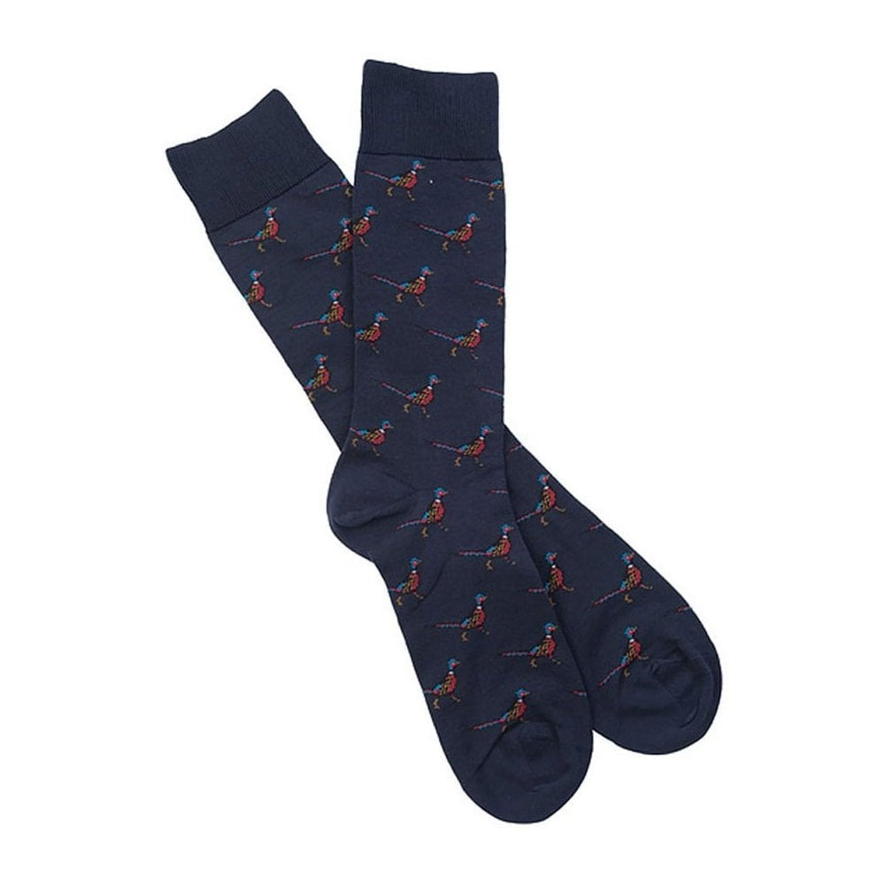 The Barbour Mens Mavin Socks in Navy#Navy